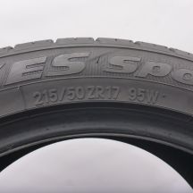 5. 215 50 17 2x TOYO 215/50 R17 95W XL Proxes Sport Sommerreifen 2018 6,8-7mm