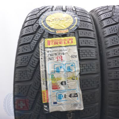 2. 235 40 19 2x PIRELLI 235/40 R19 92V Sottozero Winter 240 SerieII N0 Winterreifen 2019 Ungebraucht   