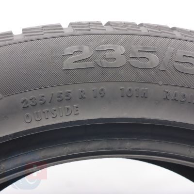 7. 235 55 19 4x CONTINENTAL 235/55 R19 101H CrossContact Winter AO Winterreifen 2018, 2022 6,8-7,2mm
