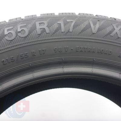 6. 215 55 17 4x GISLAVED 215/55 R17 98V XL Euro Frost 6 Winterreifen 2021/23 7,8-8mm