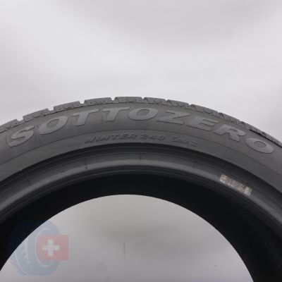 10. 255 45 19 4x PIRELLI 255/45 R19 100V XL NO Sottozero Winter 240 Serie II Winterreifen 2024 6,2-7mm