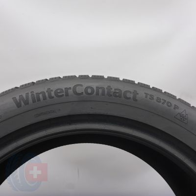 7. 235 50 19 2x CONTINENTAL 235/50 R19 103V XL WinterContact TS870P Winterreifen 2022 6-7,2mm