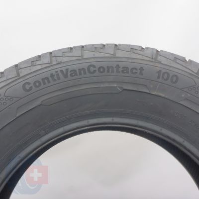 4. 195 75 16C 1x CONTINENTAL107/105R ContiVanContact 100 Sommerreifen 2019 VOLL 