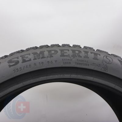 6. 235 40 19 4x SEMPERIT 235/40 R19 96V XL Speed-Grip 5 Winterreifen 2024 7,5-8,2mm