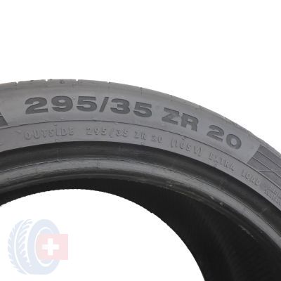 5. 2 x CONTINENTAL 295/35 ZR20 105Y XL ContiSportContact 5P NO 2015 Sommerreifen 6mm