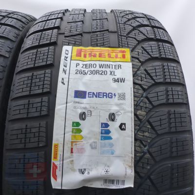 2. 265 30 20 2x PIRELLI 265/30 R20 94W XL P Zero Winter Winterreifen 2024 VOLL WIE NEU 