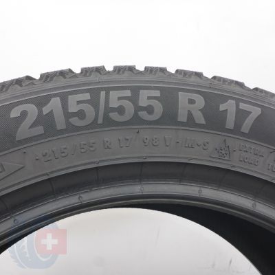 4. 215 55 17 2x SEMPERIT 215/55 R17 98V XL Speed-Grip 5 Winterreifen 2024, 2025 7mm