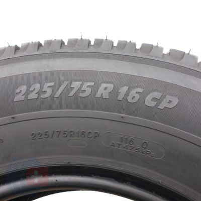 6. 225 75 16CP 4x MICHELIN 225/75 R16CP 116Q Agilis Camping Sommerreifen 2020 7,8-8,2mm Wie Neu