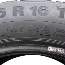 2. 205 55 16 2x CONTINENTAL 205/55 R16 91T ContiWinterContact TS850 Winterreifen 6,5-7,2mm 2015