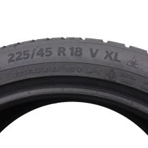 4. 225 45 18 2x CONTINENTAL 225/45 R18 95V XL WinterContact TS870P Winterreifen  2021/22 Wie Neu