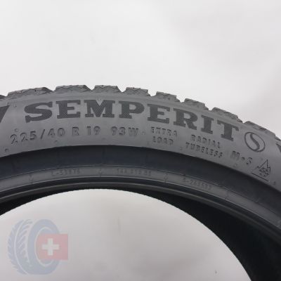 6. 225 40 19 4x SEMPERIT 225/40 R19 93W XL Speed-Grip 5 Winterreifen 2025 7,2mm 