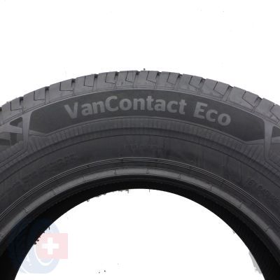 8. 205 75 16C 4x CONTINENTAL 205/75 R16C 116/114R VanContact Eco Sommerreifen 2021 WIE NEU VOLL