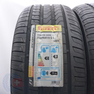 2. 255 45 19 2x PIRELLI 255/45 R19 100V Scorpion Verde SEAL Sommerreifen 2019 Ungebraucht   