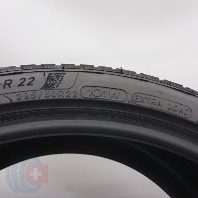 6. 285 30 22 1x MICHELIN 285/30 R22 101W XL Pilot Alpin 5 Winterreifen 2024 7mm