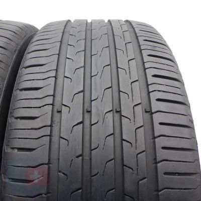 2. 225 45 18 4x CONTINENTAL 225/45 R18 91W EcoContact 6 MO Sommerreifen 6mm 2020/22