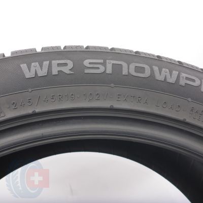 6. 245 45 19 1x NOKIAN 245/45 R19 102V XL WR Snowproof P Winterreifen 2022 6,5mm 