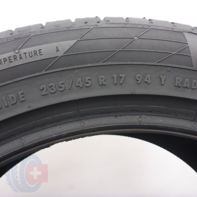 2. 235 45 17 1x CONTINENTAL 235/45 R17 94Y ContiSportContact5 Sommerreifen 2014 6,2mm