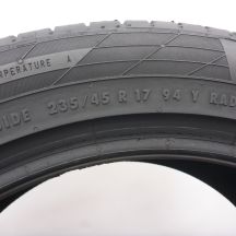 2. 235 45 17 1x CONTINENTAL 235/45 R17 94Y ContiSportContact5 Sommerreifen 2014 6,2mm