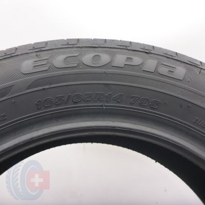 5. 165 65 14 2x BRIDGESTONE 165/65 R14 79S Ecopia EP150 Sommerreifen 2017/18 6,5-6,2mm