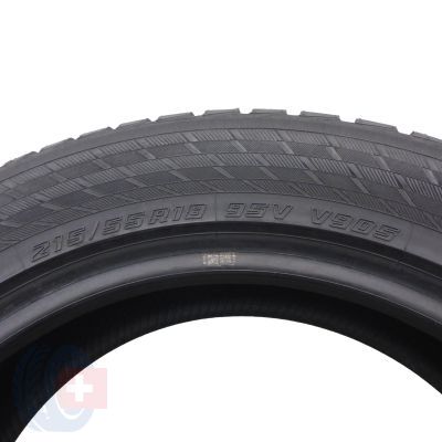 6. 215 55 18 4x YOKOHMA 215/55 R18 95V BluEarth Winter V905 Winterreifen 2018 7-8,2mm Wie Neu