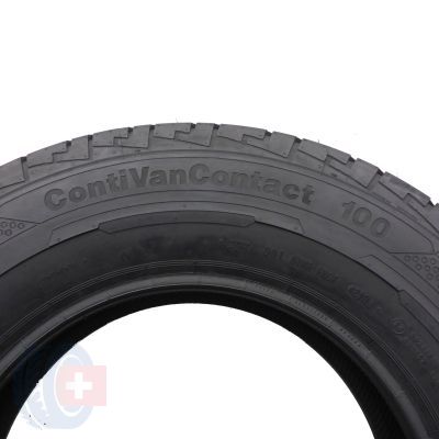 5.  215 75 16C 2x CONTINENTAL 116/114R ContiVanContact 100 Sommerreifen 2019 VOLL WIE NEU