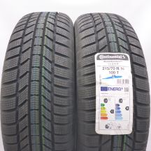 215 70 16 2x CONTINENTAL 215/70 R16 100T WinterContact TS 870 P Winterreifen 2022 VOLL