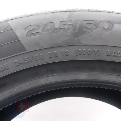 6.  245 50 18 2 x CONTINENTAL 245/50 R18 100Y ContiSportContact 5 N0  Sommerreifen 2016 VOLL Ungebrauchte   