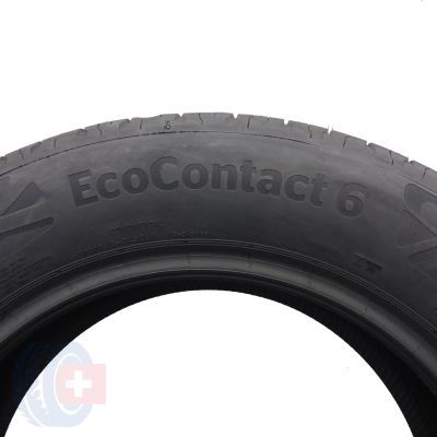 4. 225 55 16 2x CONTINENTAL 225/55 R16 95W EcoContact 6 Sommerreifen 2020 VOLL WIE NEU