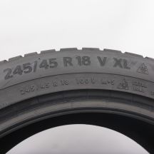 4. 245 45 18 1x CONTINENTAL 245/45 R18 100V XL WinterContact TS 870 P Winterreifen 2022 6,8mm