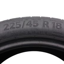 5. 225 45 18 4x CONTINENTAL 225/45 R18 91W EcoContact 6 MO Sommerreifen 6mm 2020/22