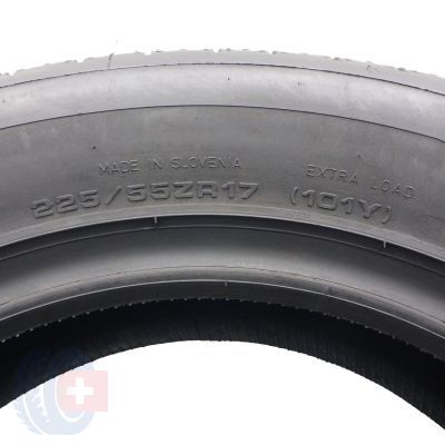 7. 225 55 17 4x DUNLOP 225/55 R17 101Y SportMaxx Rt2 Sommerreifen 2018 WIE NEU VOLL
