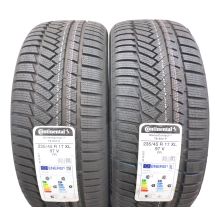 4. 235 45 17 4x CONTINENTAL 235/45 R17 91V XL WinterContact TS850P Winterreifen 2021 VOLL Wie Neu