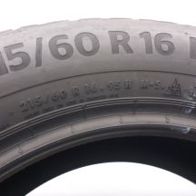 5. 215 60 16 1x CONTINENTAL 215/60 R16 95H WinterContact TS 870 Winterreifen 2024 8,2mm WIE NEU 