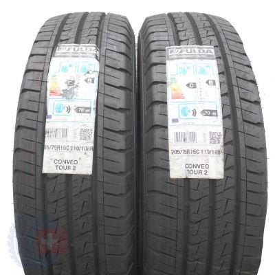 3. 205 75 16C 4x FULDA 205/75 R16C 110/108R Conveo Tour 2 Sommerreifen 2019 