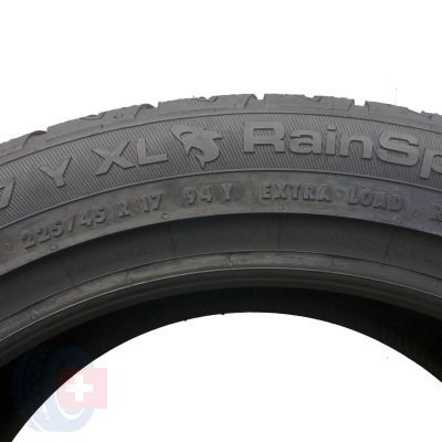 7. 225 45 17 4x UNIROYAL 225/45 R17 94Y XL Rain Sport 3 Sommerreifen 2019 VOLL WIE NEU