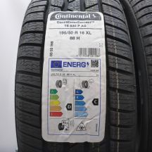 2. 195 50 16 4x CONTINENTAL 195/50 R16 88H XL ContiWinterContact TS 830P A0 Winterreifen 2024 Ungebraucht   
