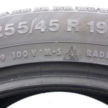2. 255 45 19 2x CONTINENTAL 255/45 R19 100V ContiWinterContact TS830P NO Winterreifen 2019 7mm