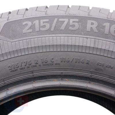 5. 2 x CONTINENTAL 215/75 R16C 116/114R VanContact Eco Sommerreifen 2023 7,2mm