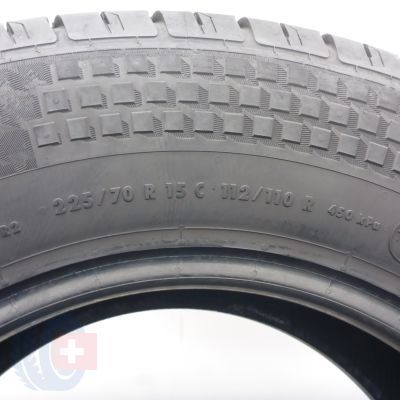 5. 225 70 15C 4x CONTINENTAL 225/70 R15C 112/110R VanContact Ultra Sommerreifen 2022 6,8-8mm