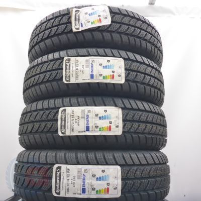 195 70 15 4x CONTINENTAL 195/70 R15 97T VancoWinter 2 Reinforced Winterreifen 2022 Ungebraucht  