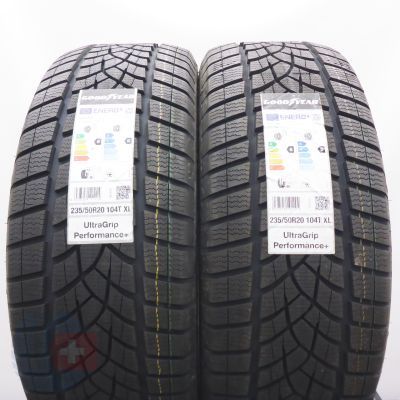 235 50 20 2x GOODYEAR 235/50 R20 104T XL UltraGrip Perf+ Winterreifen 2023/24 VOLL WIE NEU