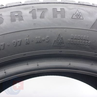 2. 225 55 17 2x CONTINENTAL 225/55 R17 97H WinterContact TS850P BMW MO Winterreifen 2021 7,2-7,4mm