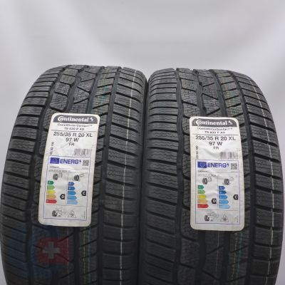 255 35 20 2x CONTINENTAL 255/35 R20 97W XL AO ContiWinterContact TS830P Winterreifen 2022 VOLL