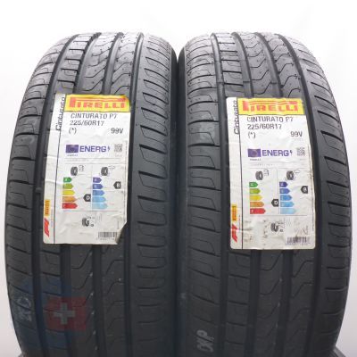 4.  225 60 17 4x PIRELLI 225/60 R17 99V Cinturato P7 BMW Sommerreifen 2024 Ungebraucht    
