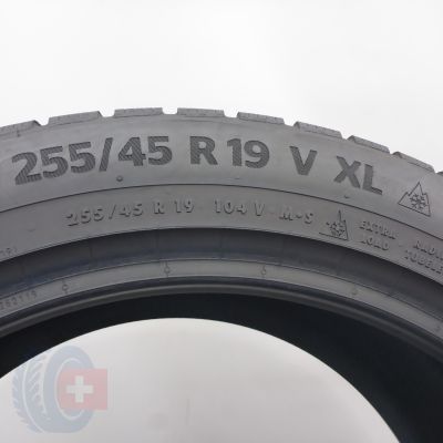 7. 255 45 19 4x CONTINENTAL 255/45 R19 104V XL WinterContact TS 870 P Winterreifen 2024 7,2-7mm