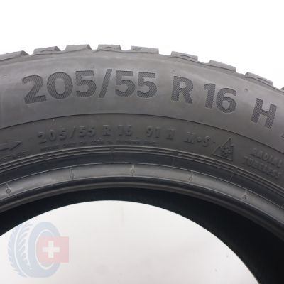5. 205 55 16 4x CONTINENTAL 205/55 R16 91H WinterContact TS870 Winterreifen 2023 7-7,5mm