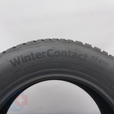 3. 195 65 15 1x CONTINENTAL 195/65 R15 91T  WinterContact TS 870 Winterreifen  2023 8,5mm WIE NEU 