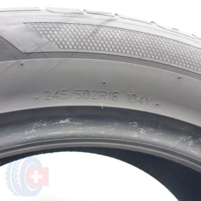 5. 245 50 18 4x HANKOOK 245/50 R18 104Y XL Ventus S1 evo3 K127 Sommerreifen 2022 5-6mm