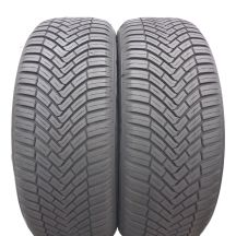 2 x CONTINENTAL 195/55 R16 91V XL AllSeasonContact Ganzjahresreifen 2019, 2020 WIE NEU 7mm