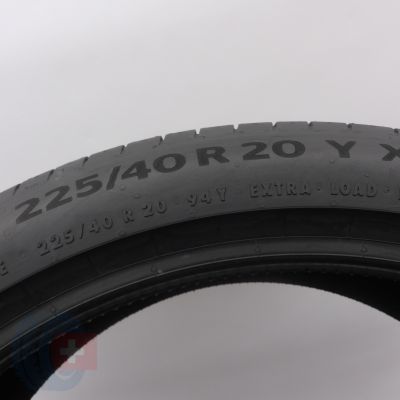 7.  225 40 20 4x CONTINENTAL 225/40 R20 94Y XL PremiumContact 6 Sommerreifen 2022 VOLL WIE NEU 